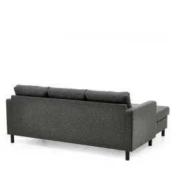 Wohnen Sofas<Polsterecke in Anthrazit Stoffbezug - Akita