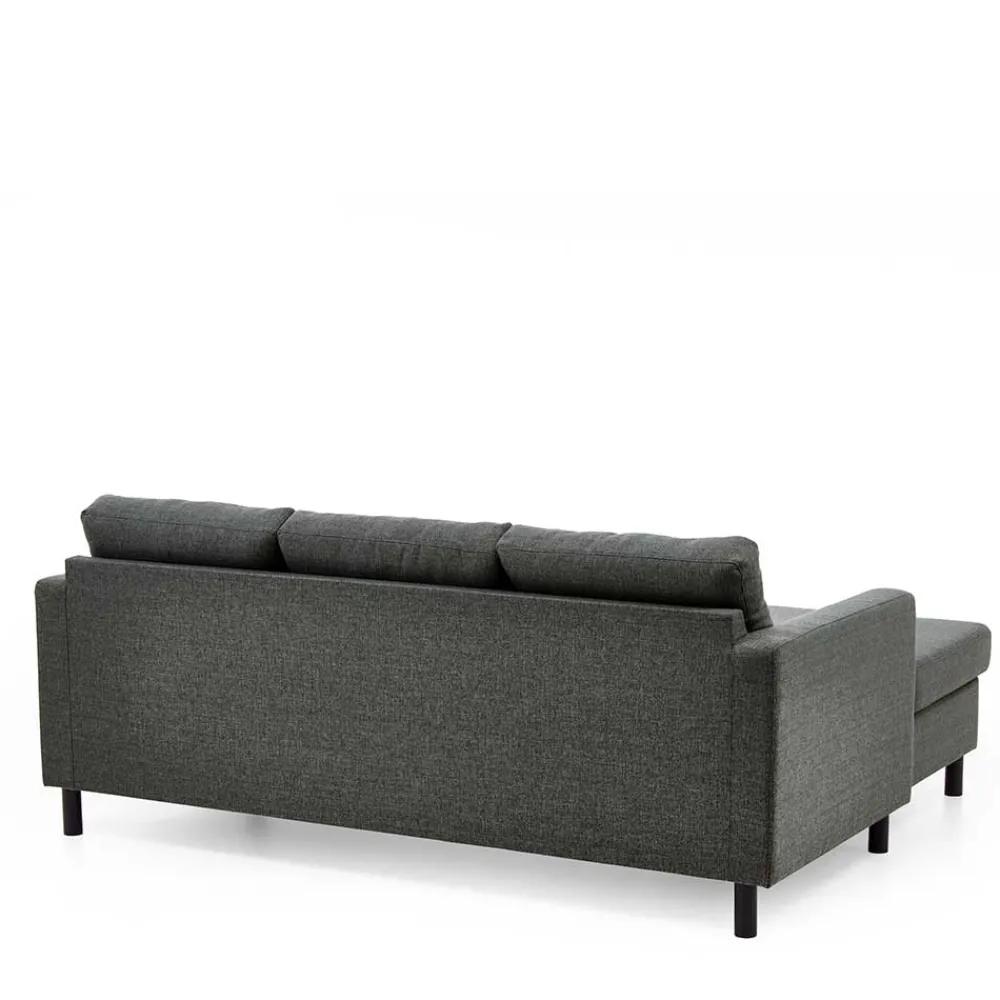 Wohnen Sofas<Polsterecke in Anthrazit Stoffbezug - Akita