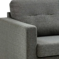Wohnen Sofas<Polsterecke in Anthrazit Stoffbezug - Akita