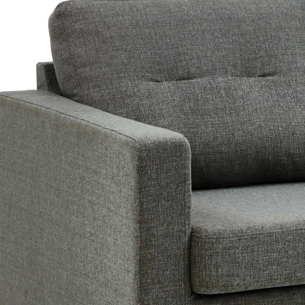 Wohnen Sofas<Polsterecke in Anthrazit Stoffbezug - Akita