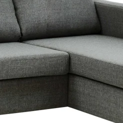 Wohnen Sofas<Polsterecke in Anthrazit Stoffbezug - Akita