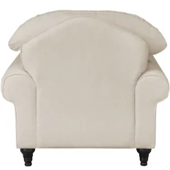Wohnen Sessel<Polstersessel & Hocker in Beige - Merandes (zweiteilig)
