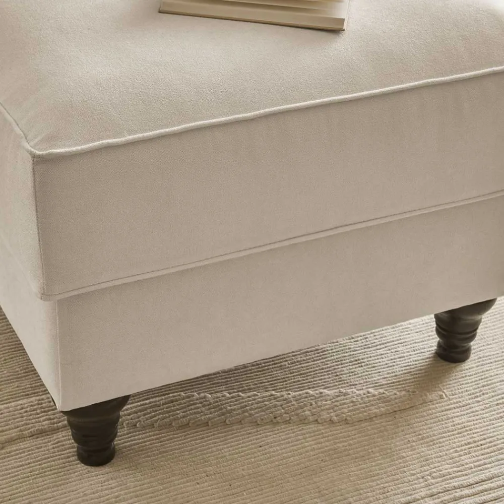 Wohnen Sessel<Polstersessel & Hocker in Beige - Merandes (zweiteilig)