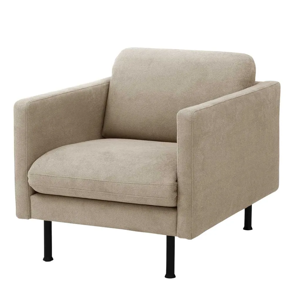 Wohnen Sessel<Polstersessel in Beige mit Schwarz - Roco