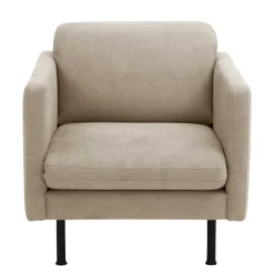 Wohnen Sessel<Polstersessel in Beige mit Schwarz - Roco
