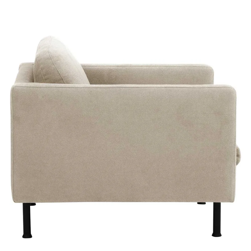 Wohnen Sessel<Polstersessel in Beige mit Schwarz - Roco