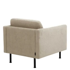 Wohnen Sessel<Polstersessel in Beige mit Schwarz - Roco