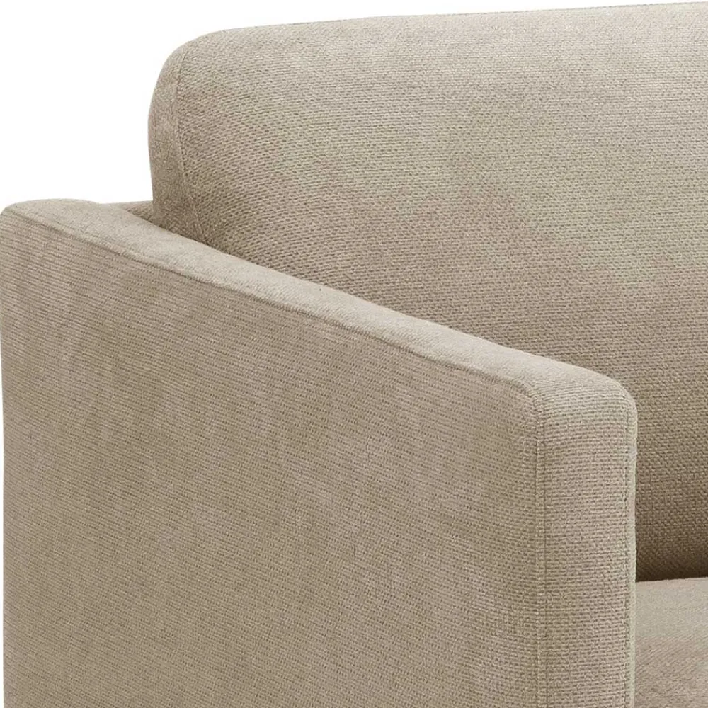 Wohnen Sessel<Polstersessel in Beige mit Schwarz - Roco