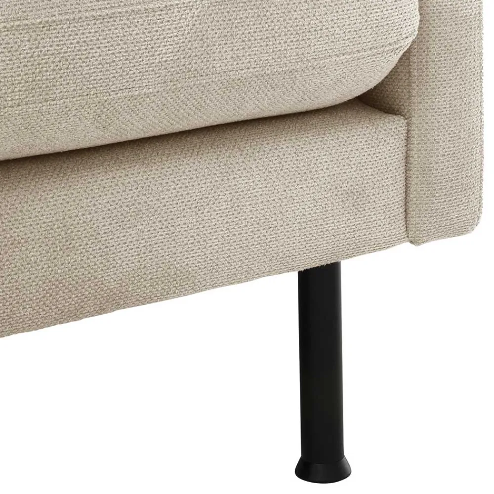 Wohnen Sessel<Polstersessel in Beige mit Schwarz - Roco