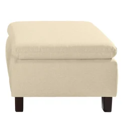 Wohnen Sessel<Polstersessel in Beige und Nussbaum Braun - Nando