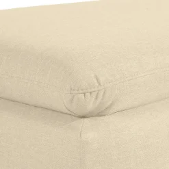 Wohnen Sessel<Polstersessel in Beige und Nussbaum Braun - Nando