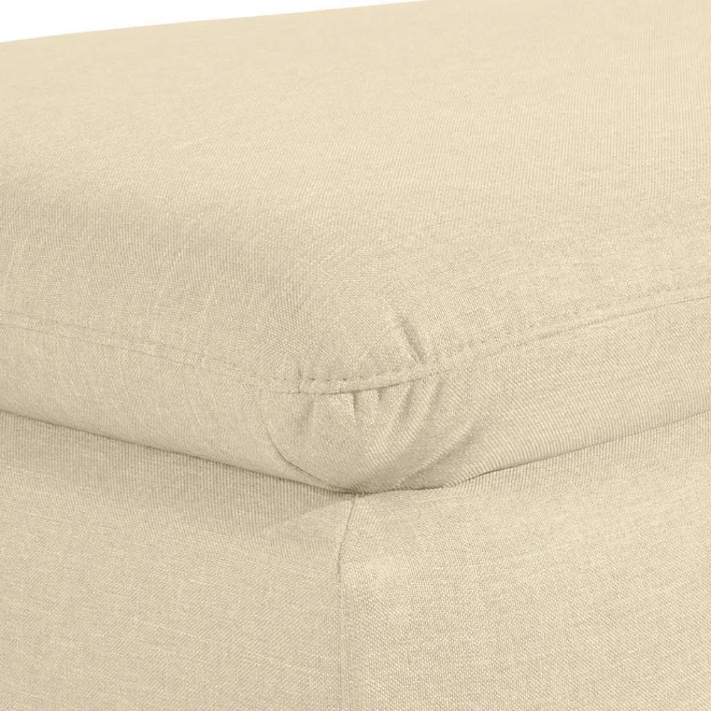 Wohnen Sessel<Polstersessel in Beige und Nussbaum Braun - Nando