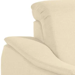 Wohnen Sessel<Polstersessel in Beige und Nussbaum Braun - Nando