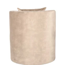Wohnen Sessel<Polstersessel in Beige Velours - Sealand