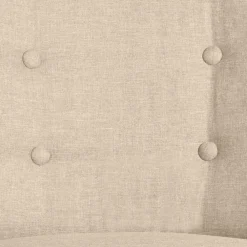 Wohnen Sessel<Polstersessel in Beige Webstoff - Hooka