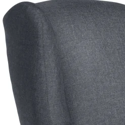 Wohnen Sessel<Polstersessel in Jeansblau und Buche - Patronia