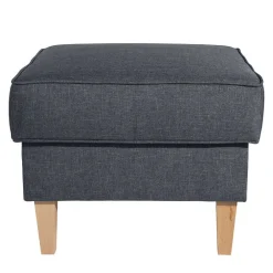 Wohnen Sessel<Polstersessel in Jeansblau und Buche - Patronia