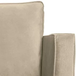Wohnen Sessel<Polstersessel in Khaki Samt - Afeiro