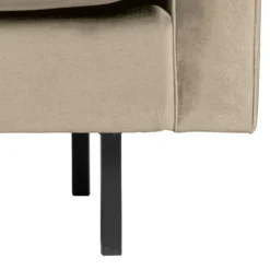 Wohnen Sessel<Polstersessel in Khaki Samt - Afeiro