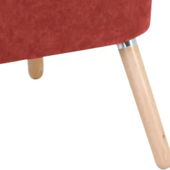 Wohnen Sessel<Polstersessel in Terracotta Velours - Iceline