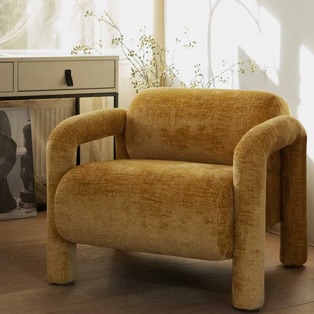 Wohnen Sessel<Polstersessel in tollem Design aus Samt - Asta
