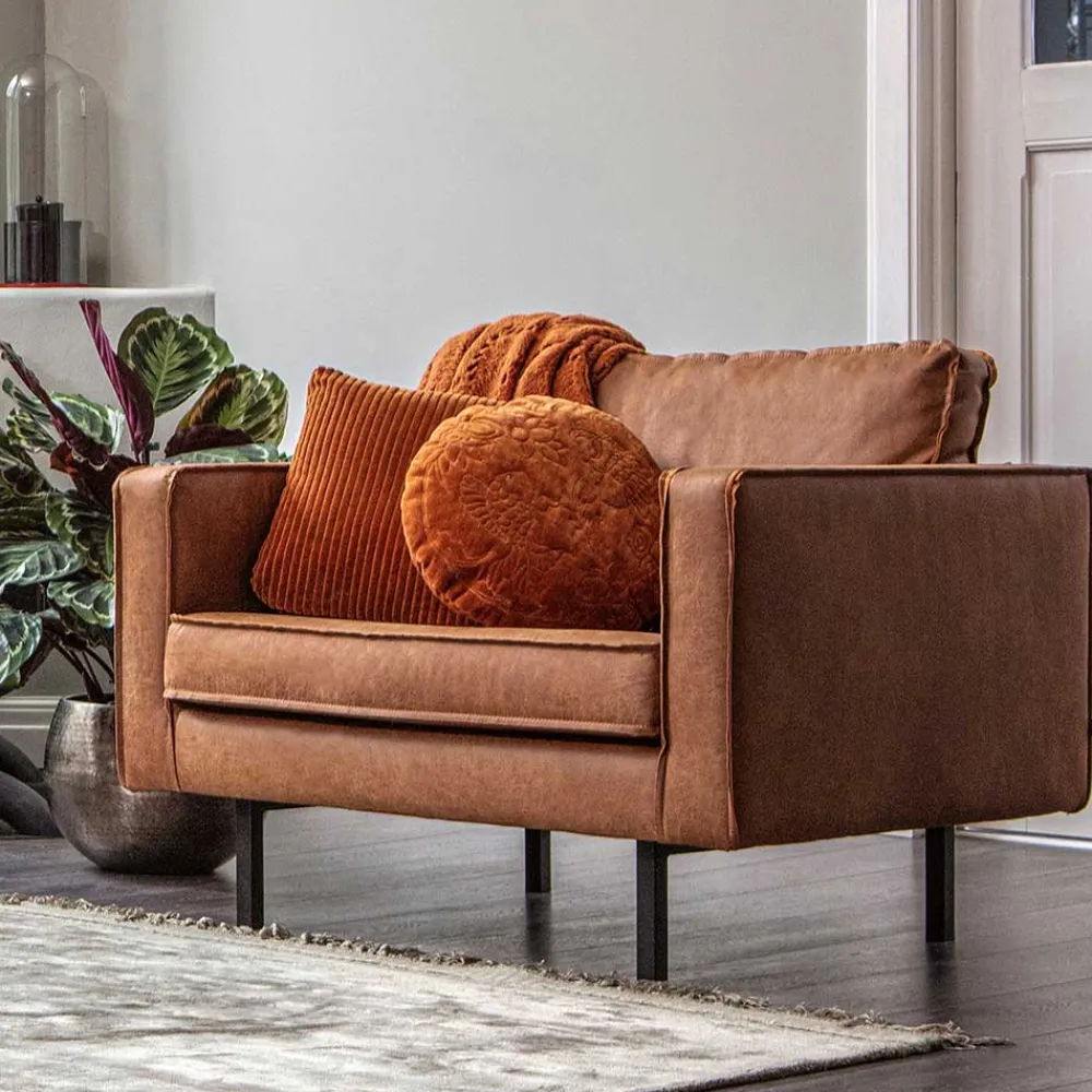 Wohnen Sessel<Polstersessel Trokey in Cognac Braun