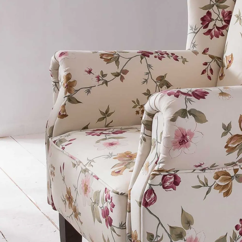 Wohnen Sessel<Polstersessel Ultina mit Blumenmuster