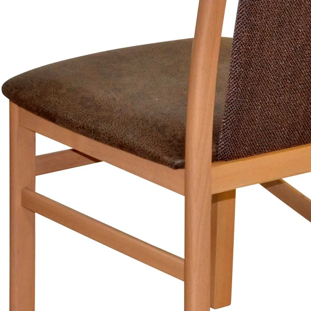 Wohnen Stühle<Polsterstühle aus Buchenholz - Bigova (2er Set)