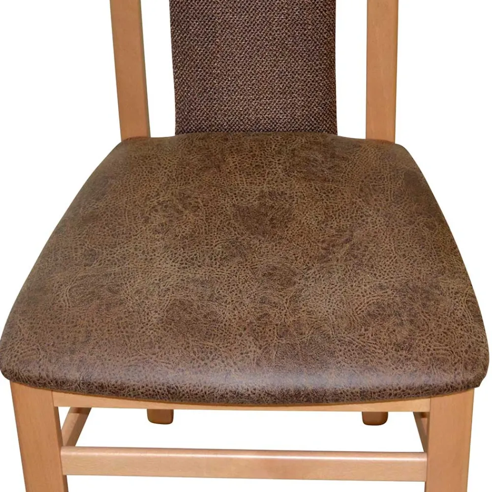 Wohnen Stühle<Polsterstühle aus Buchenholz - Bigova (2er Set)