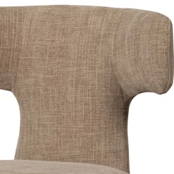 Wohnen Stühle<Polsterstühle in Beige Stoff - Eradis (2er Set)