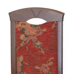 Wohnen Stühle<Polsterstühle in Rot mit Blumen - Sylverta (2er Set)