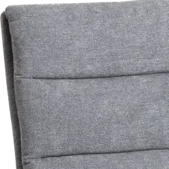 Wohnen Stühle<Polsterstuhl aus grauem Flockstoff - Anhora (2er Set)
