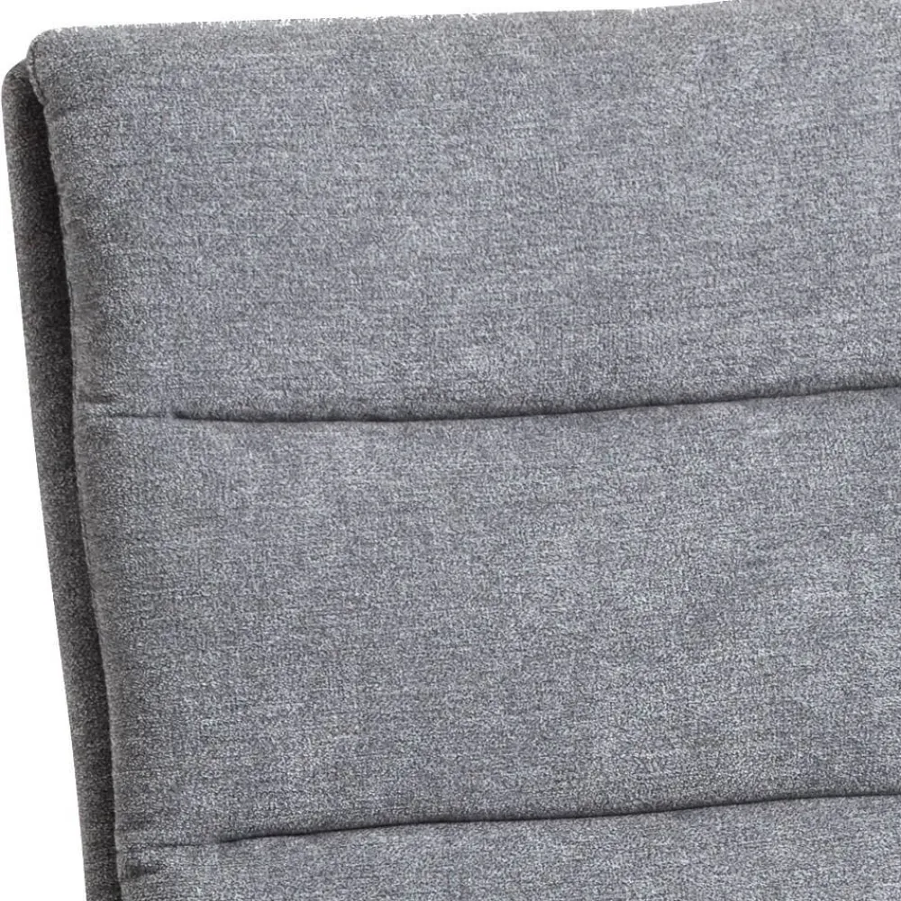 Wohnen Stühle<Polsterstuhl aus grauem Flockstoff - Anhora (2er Set)