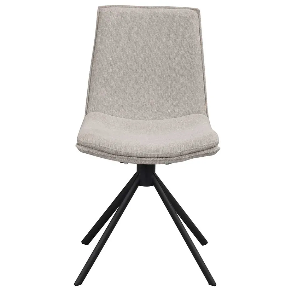 Wohnen Stühle<Polsterstuhl mit Drehgestell - Oline (2er Set)