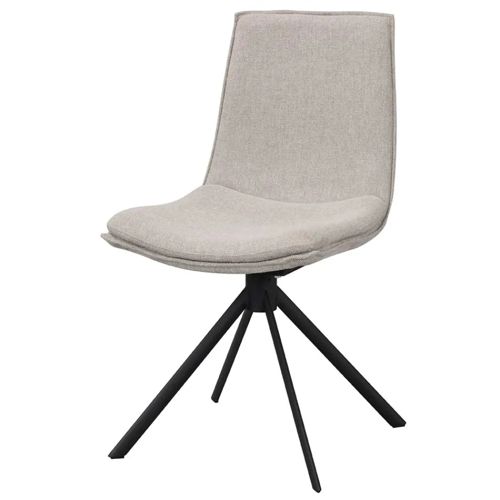Wohnen Stühle<Polsterstuhl mit Drehgestell - Oline (2er Set)