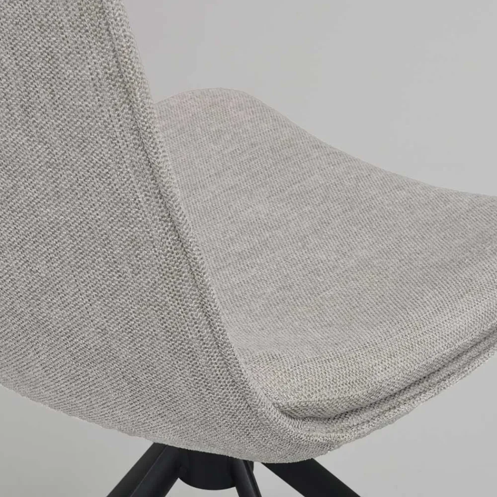 Wohnen Stühle<Polsterstuhl mit Drehgestell - Oline (2er Set)