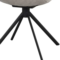 Wohnen Stühle<Polsterstuhl mit Drehgestell - Oline (2er Set)