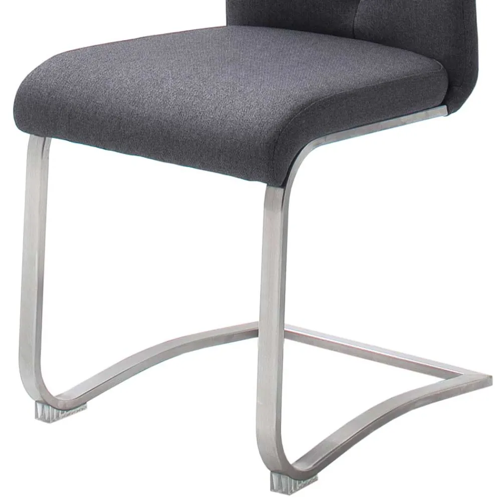 Wohnen Sessel<Polsterstuhl mit Swing-Gestell - Millie (2er Set)
