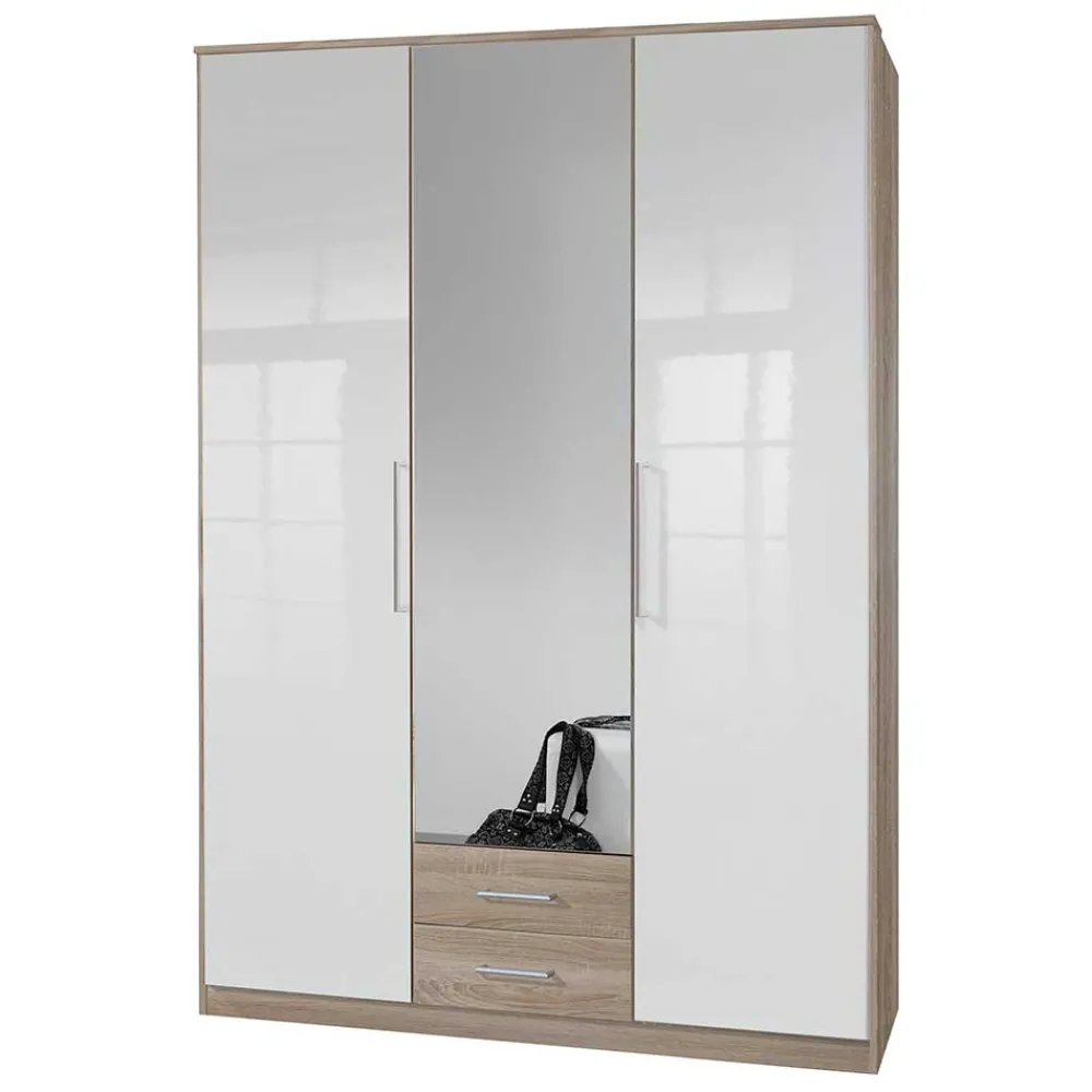 Wohnen Kleiderschränke<Praktischer Kleiderschrank in 135 cm Breite - Grands