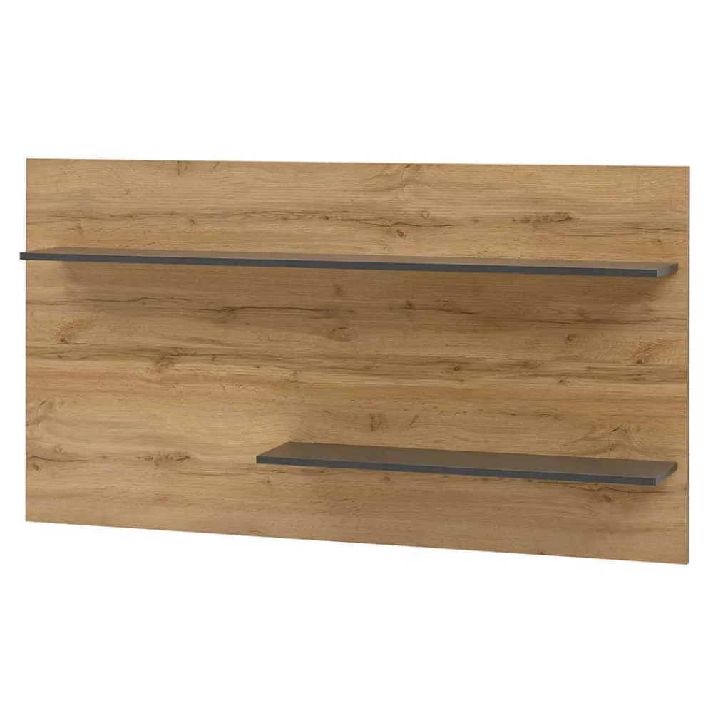 Wohnen Wohnwände<Preiswerte Anbauwand modern - Ahilav (vierteilig)