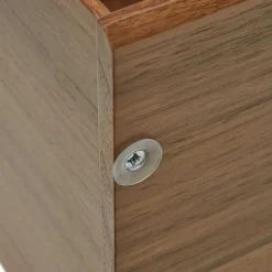 Wohnen Regale<Regal Modul Kombi in Nussbaum - Ovarion (sechsteilig)