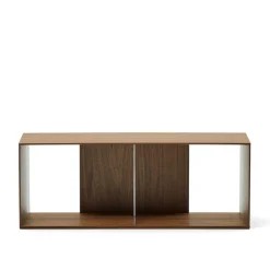 Wohnen Regale<Regal Modul Kombi in Nussbaum - Ovarion (sechsteilig)
