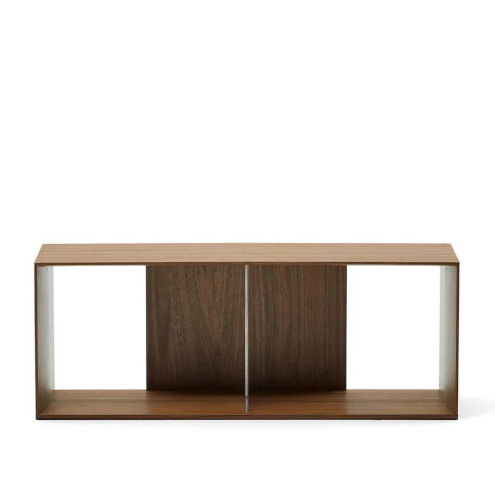 Wohnen Regale<Regal Modul Kombi in Nussbaum - Ovarion (sechsteilig)