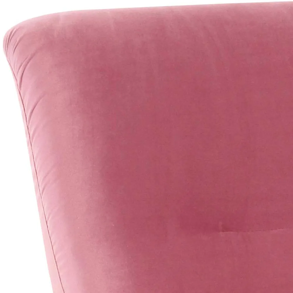 Wohnen Sessel<Relaxsessel in Rosa Samtvelours - Jily