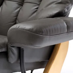 Wohnen Sessel<Relaxsessel Normandie mit Hocker (zweiteilig)