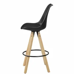 Wohnen Hocker<Retro Barstuhl Systrem mit Schalensitz (2er Set)