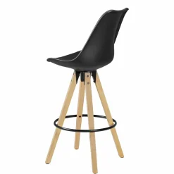 Wohnen Hocker<Retro Barstuhl Systrem mit Schalensitz (2er Set)