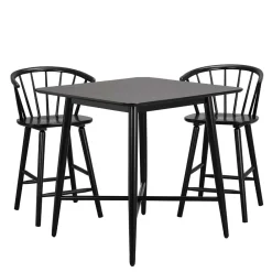 Wohnen Sitzgruppe<Retro Bartisch & Barstühle - Mectilda (dreiteilig)