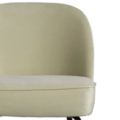 Wohnen Hocker<Retro Design Barstuhl in Graugrün Samt - Ilussiana