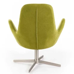 Wohnen Sessel<Retro Design Drehsessel in Hellgrün - Soraso